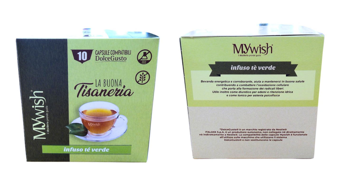 Tè Verde dolce gusto