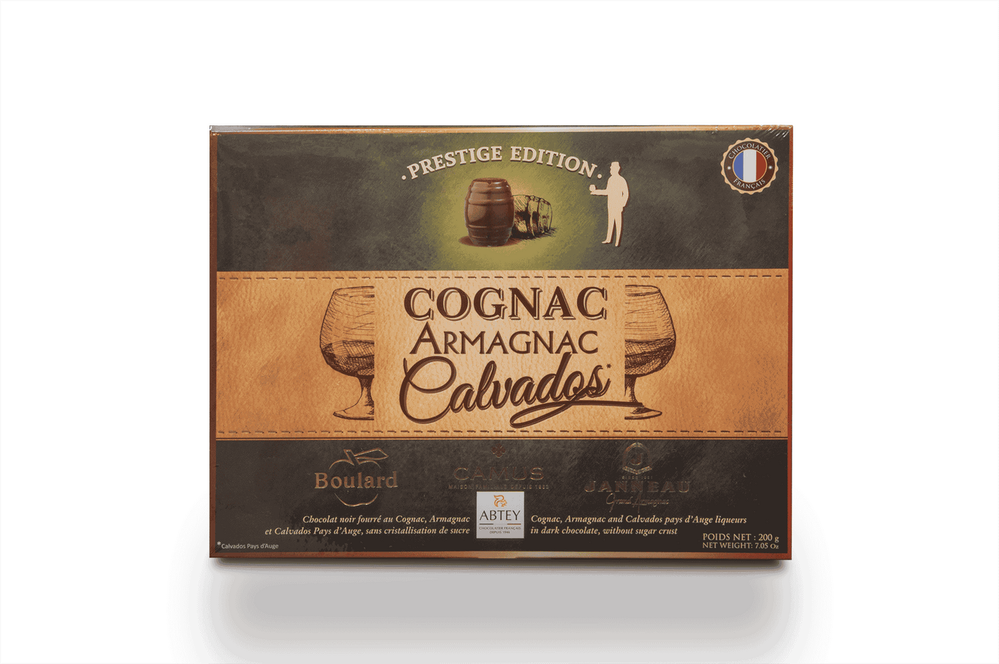 Cioccolatini Alcolici Cognac, Armagnac e Calvados