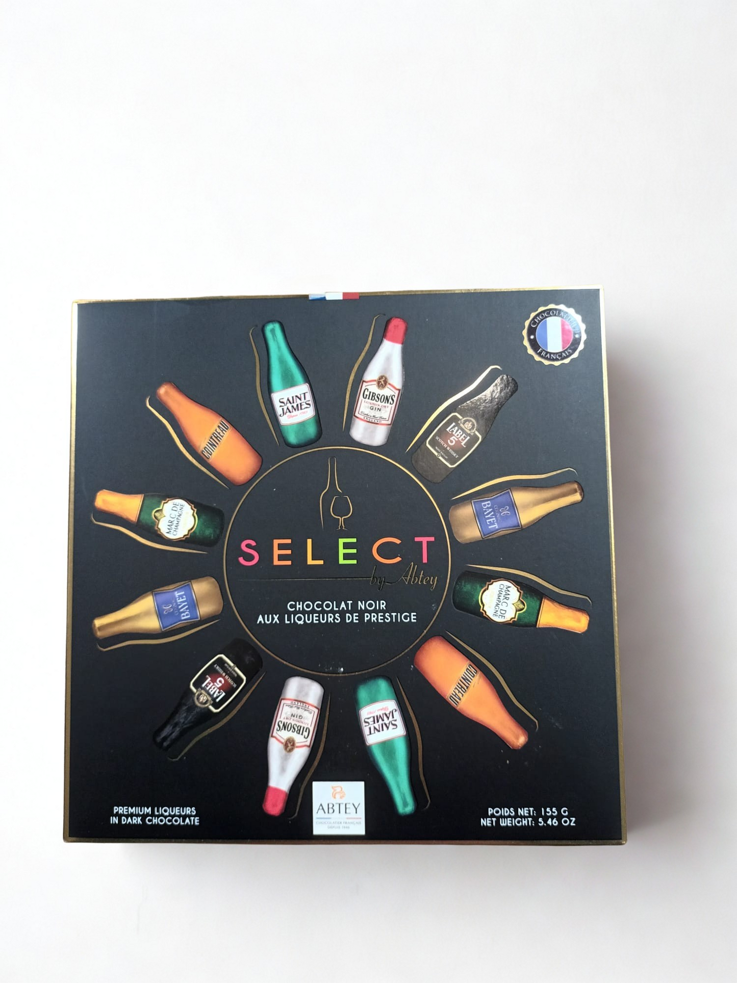 Cioccolatini alcolici assortiti 155gr