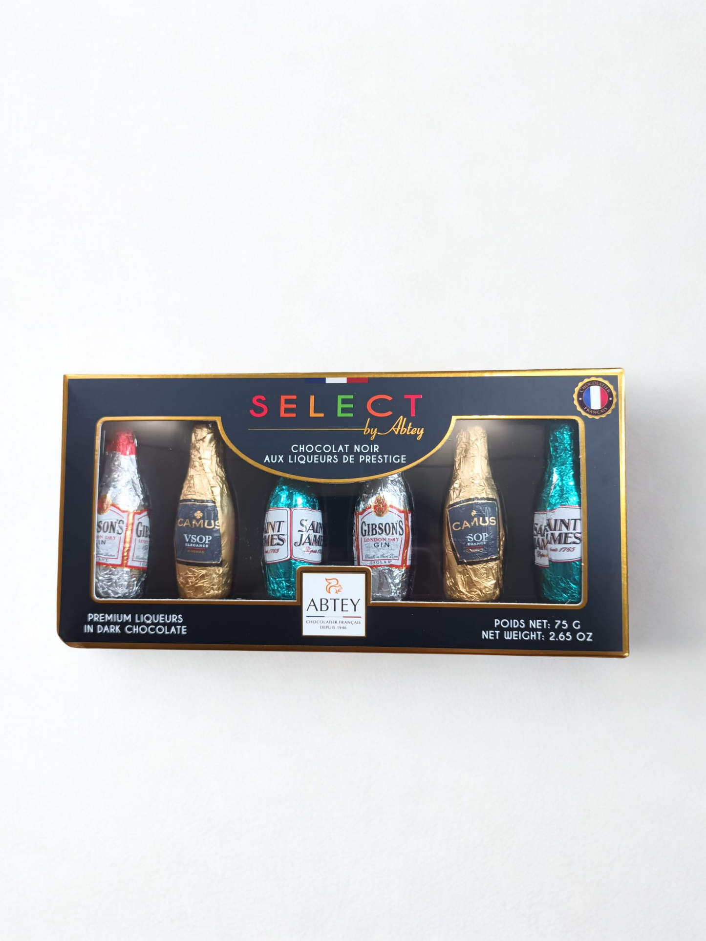 Cioccolatini alcolici assortiti 75gr