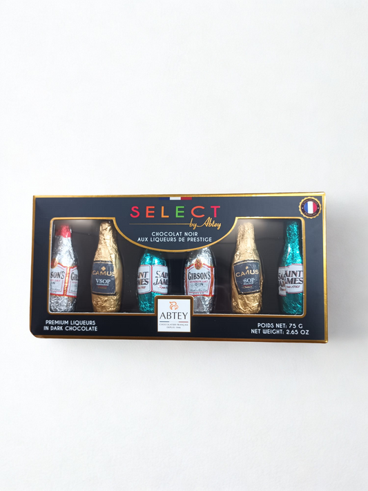 Cioccolatini alcolici assortiti 75gr