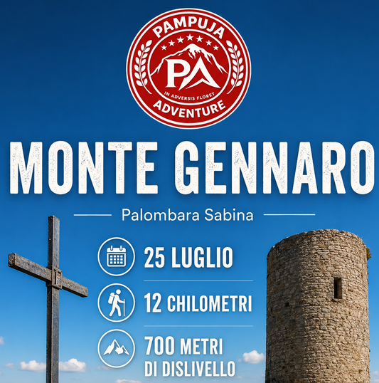 MONTE GENNARO 25 LUGLIO 10km 750dsl