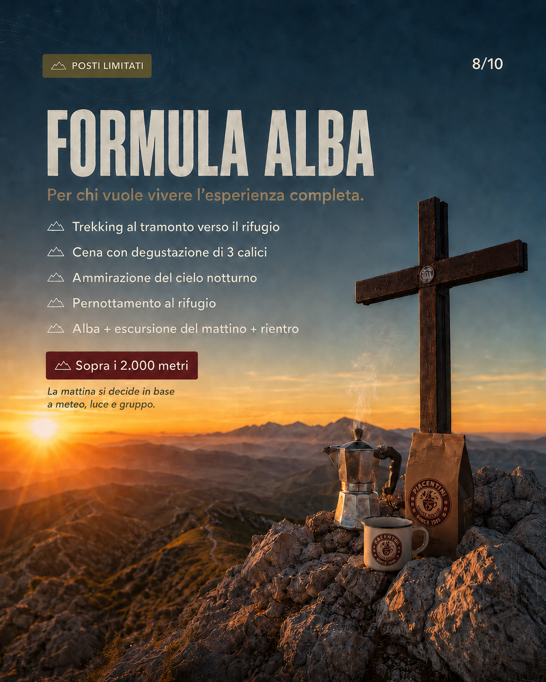 DEGUSTAZIONE SOTTO LE STELLE - FORMULA ALBA (PERNOTTO)