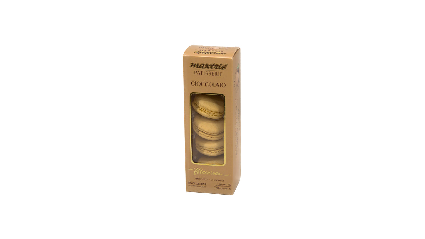 Maracarons al cioccolato