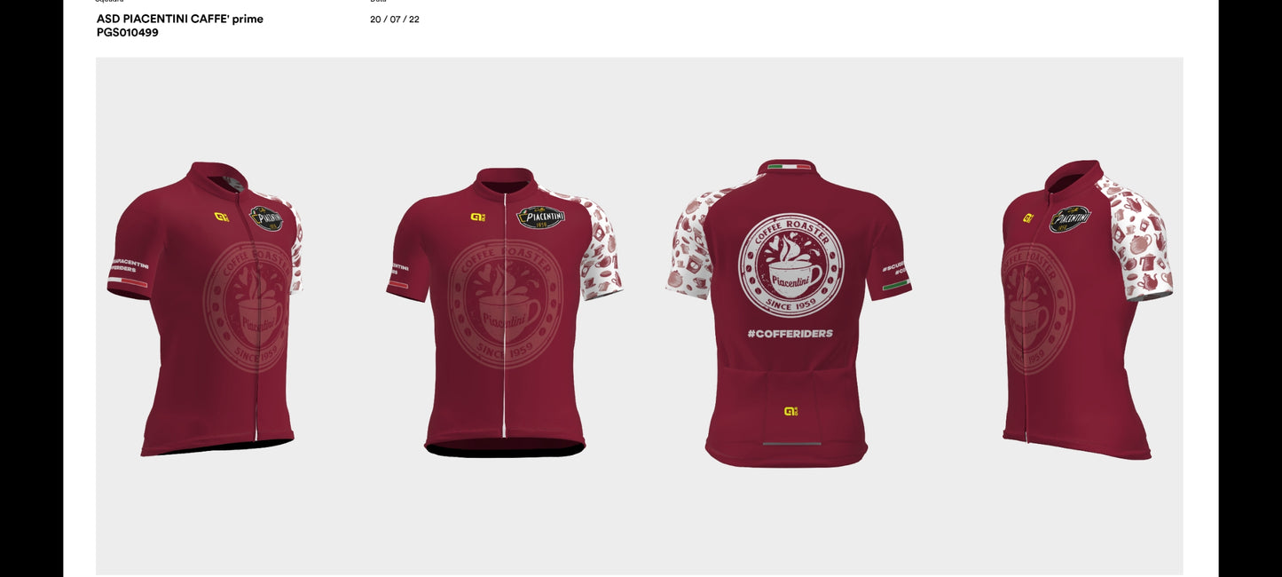 Scuderia Piacentini Cycling Jersey#coffeelover