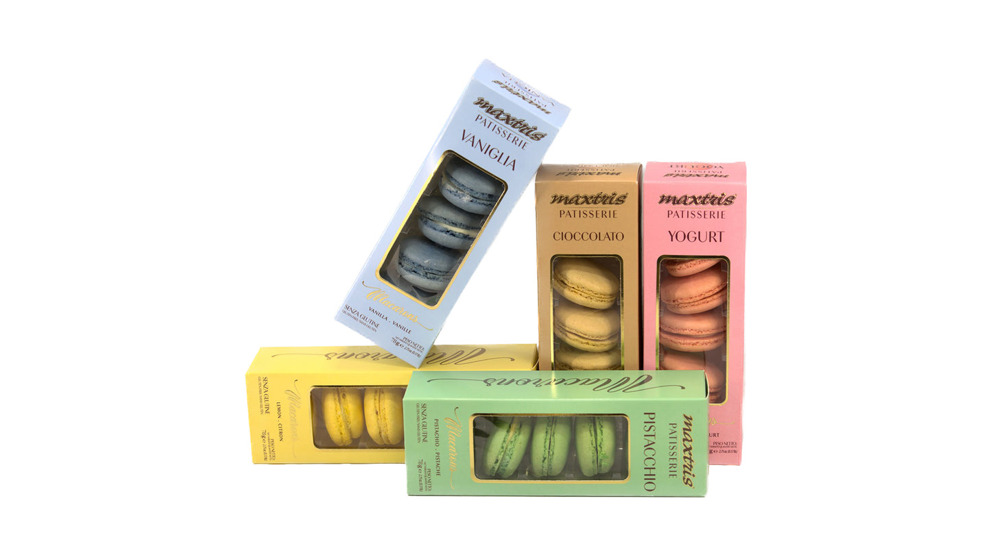 Maracarons al cioccolato