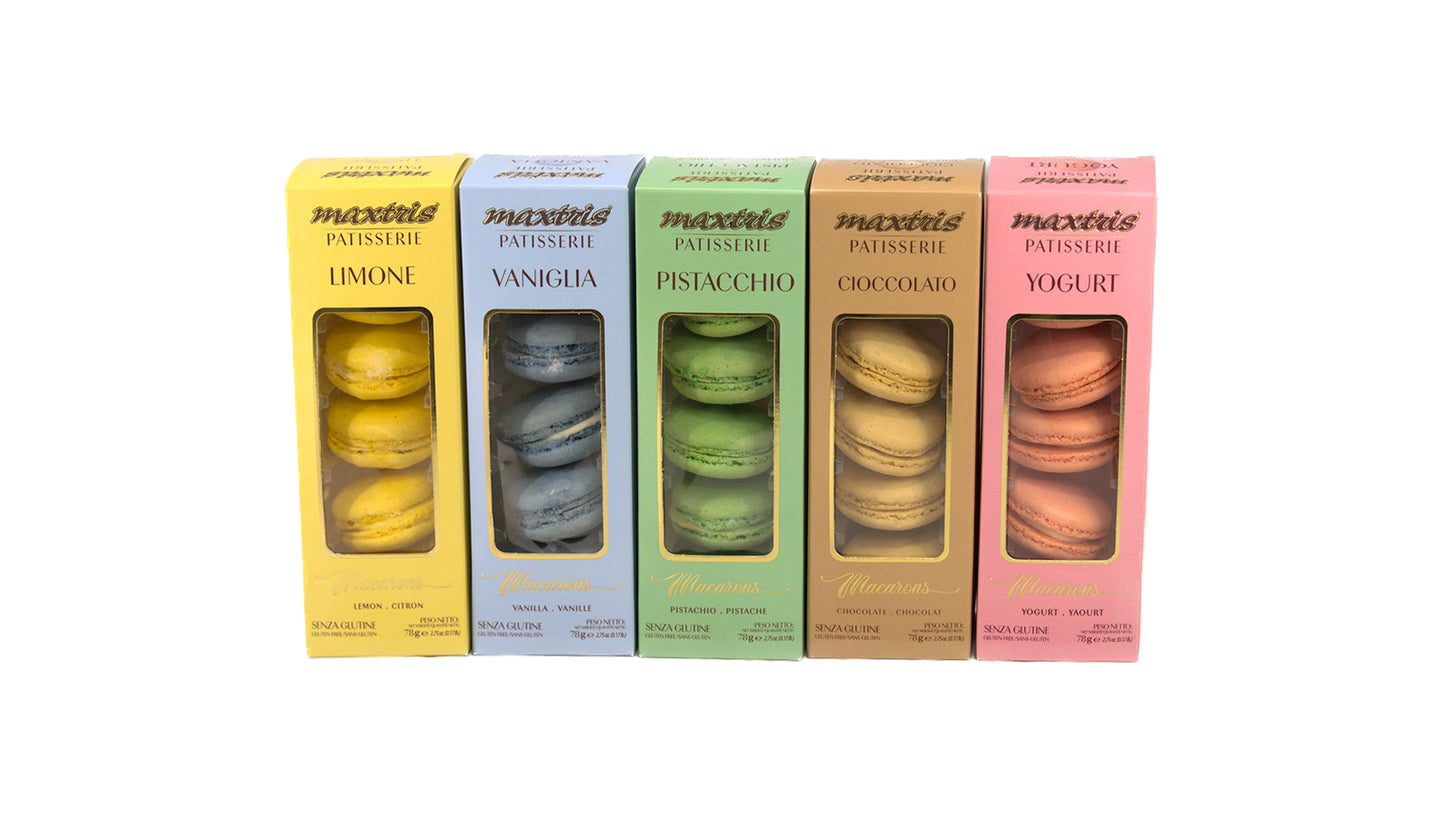 Maracarons al cioccolato